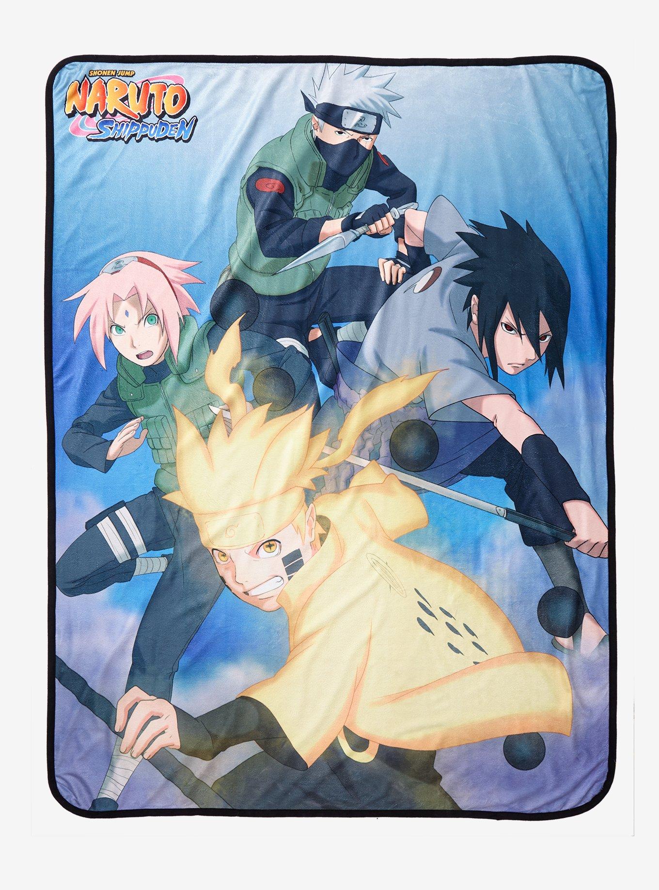 Naruto blanket hot topic new arrivals