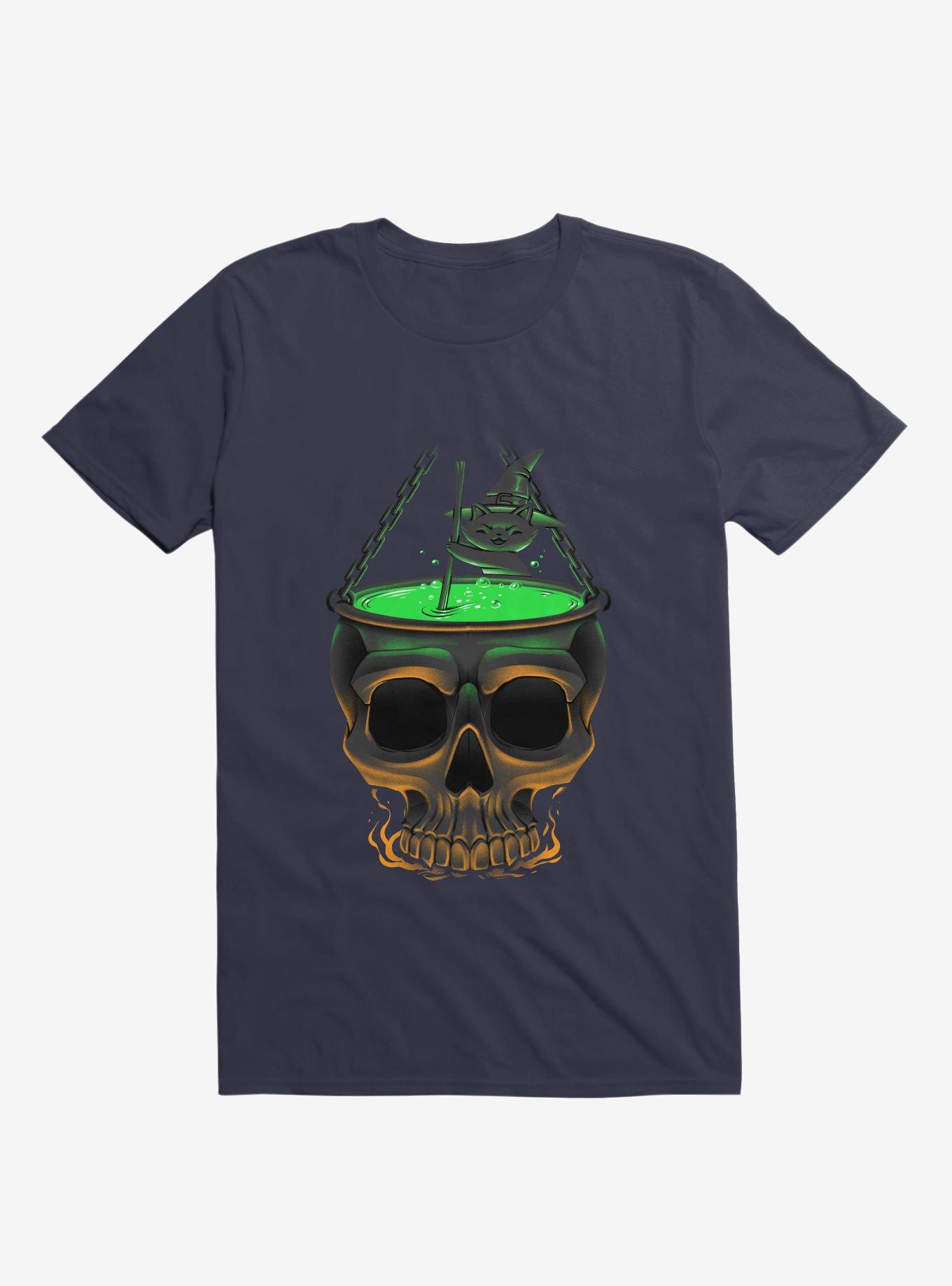 Black Magic Navy Blue T-Shirt, , hi-res