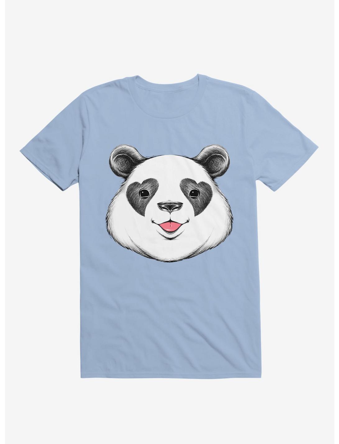 Panda Love T-Shirt, LIGHT BLUE, hi-res