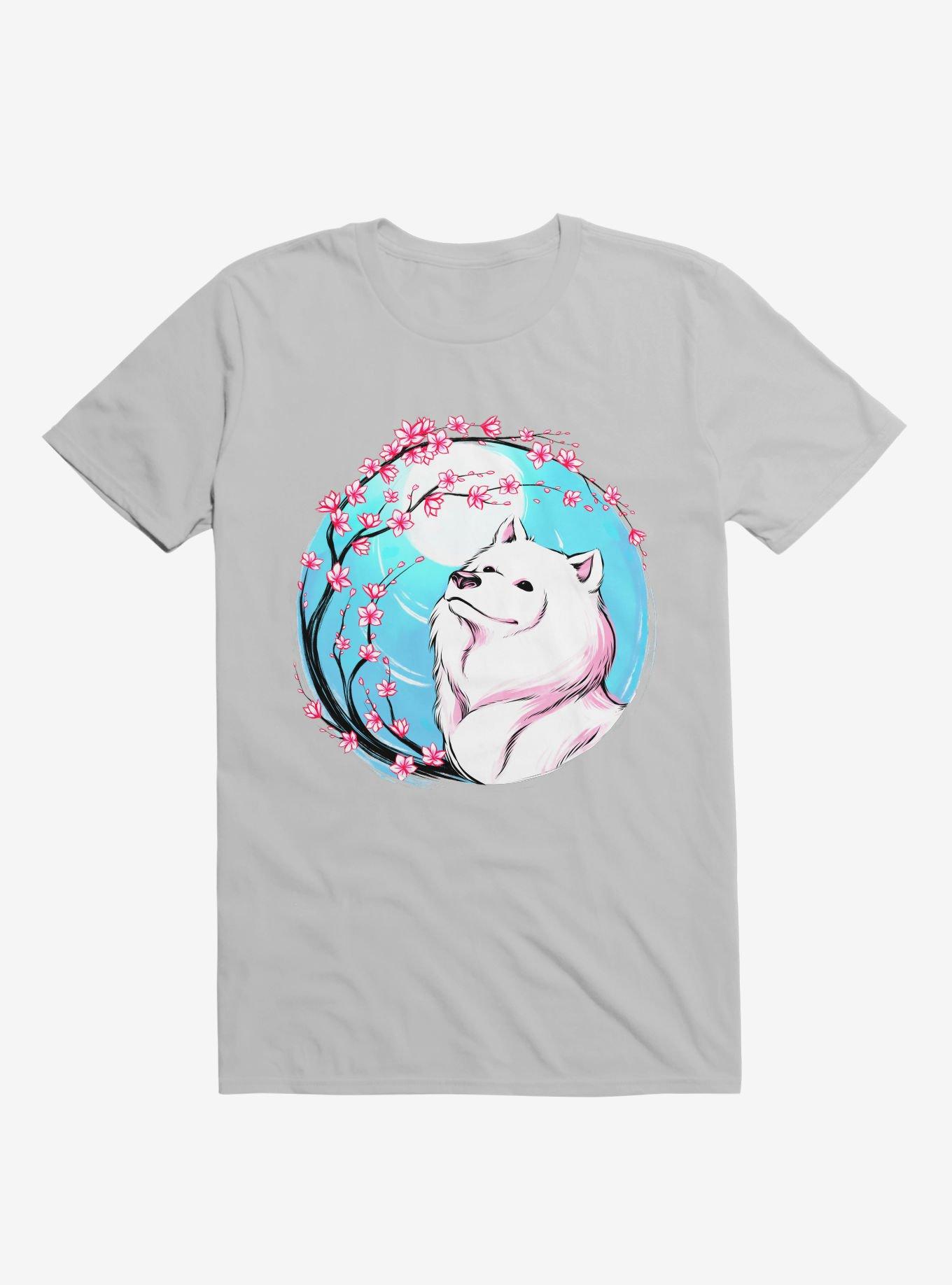 Samoyed Sakura T-Shirt, , hi-res