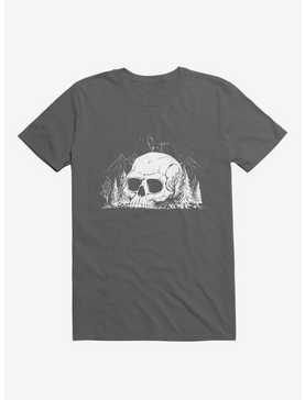 Skull Forest Charcoal Grey T-Shirt, , hi-res