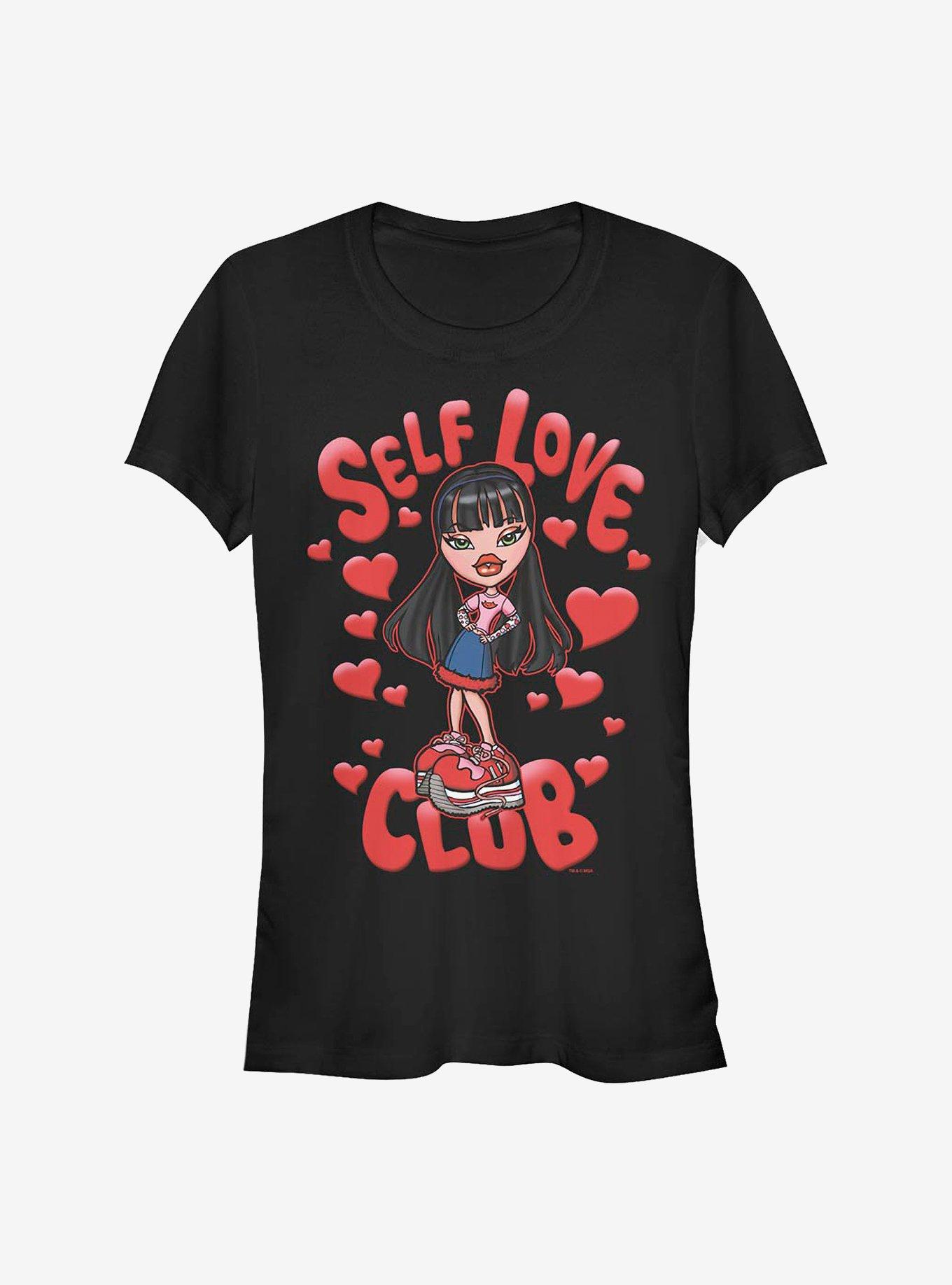 Bratz Self Love Club Jade Girls T-Shirt, BLACK, hi-res