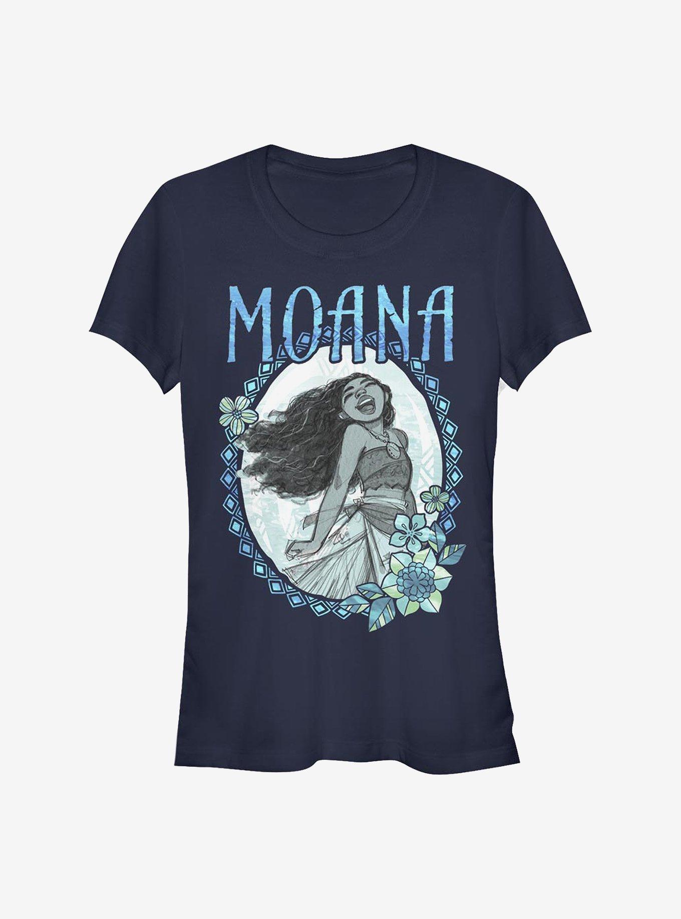 Disney Moana Pure Joy Girls T-Shirt, NAVY, hi-res