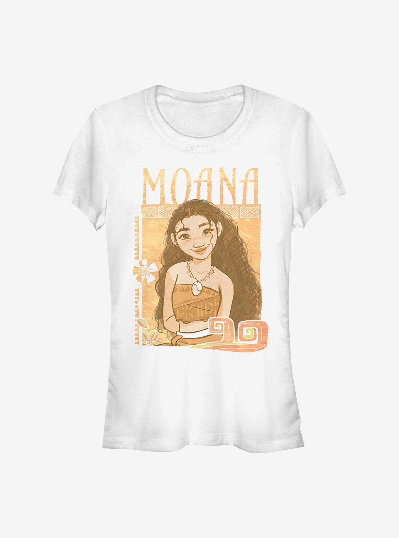 Disney Moana Smile Girls T-Shirt, WHITE, hi-res