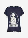 Disney Moana Wayfinder Girls T-Shirt, NAVY, hi-res