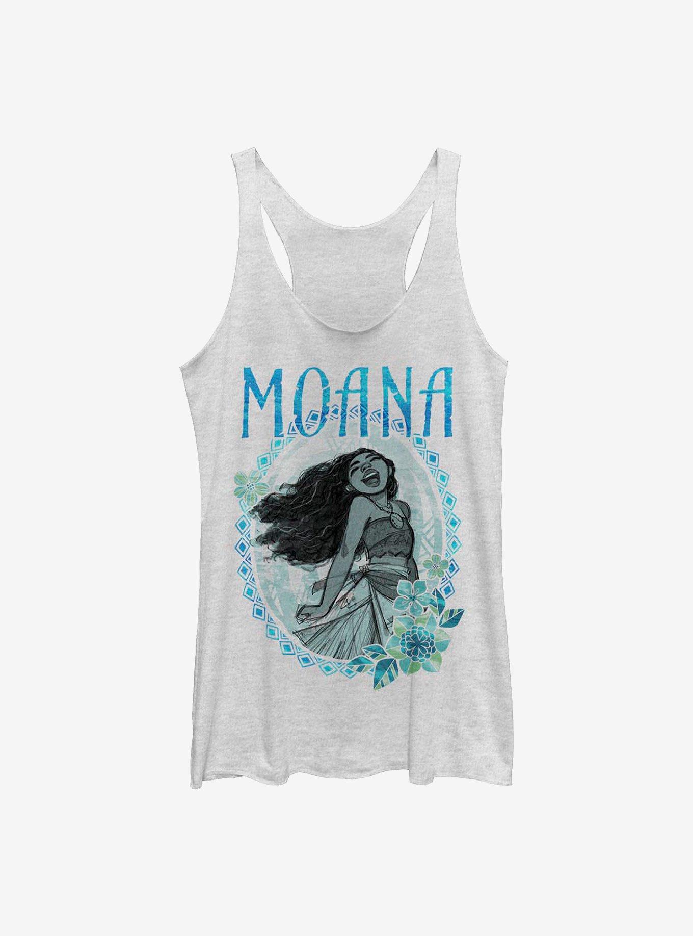 Disney Moana Pure Joy Girls Tank, WHITE HTR, hi-res