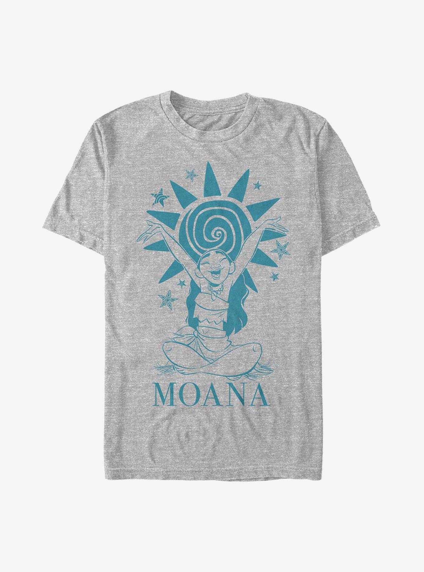 Disney Moana Stars T-Shirt, ATH HTR, hi-res