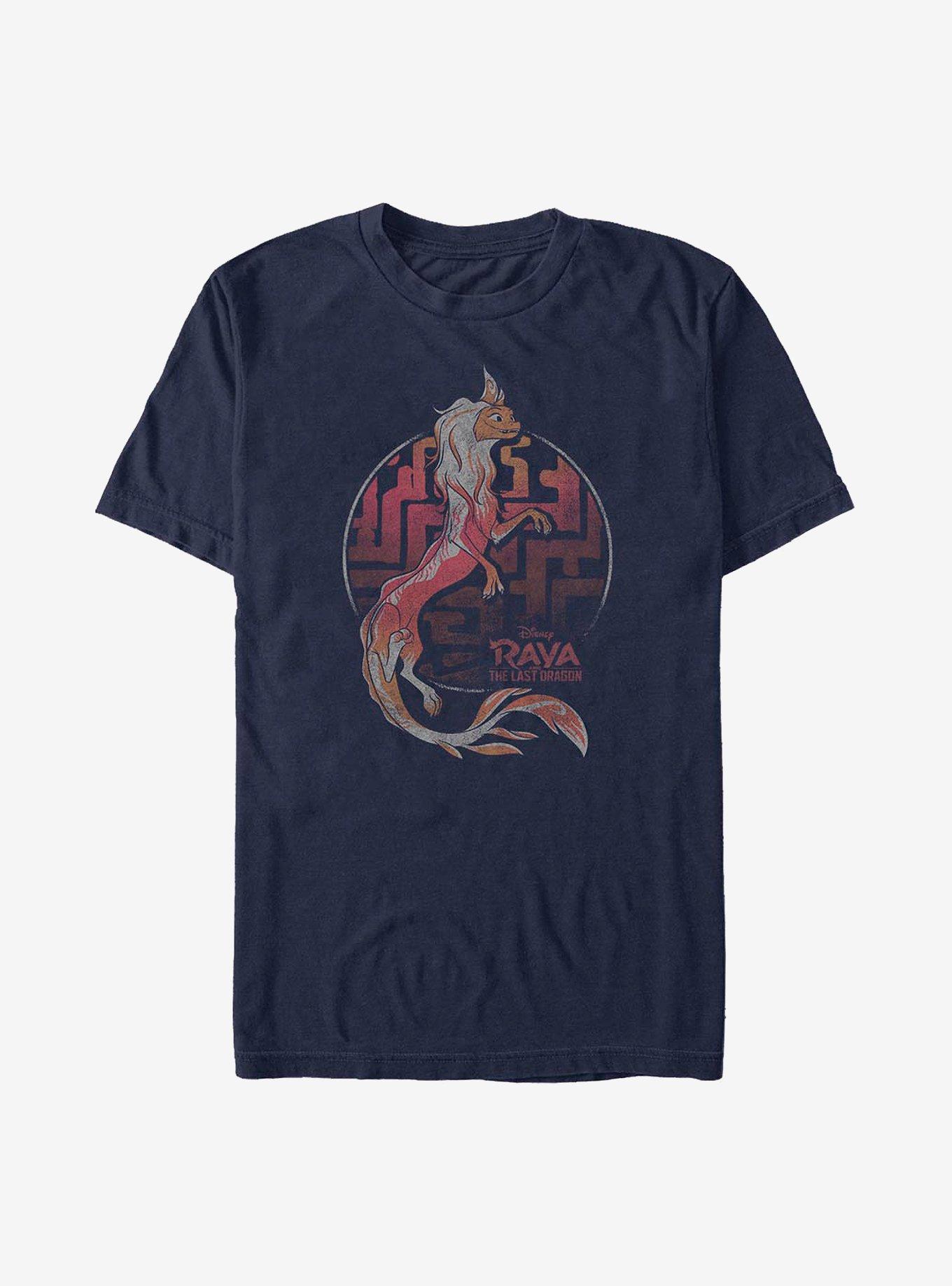 Disney Raya And The Last Dragon Sisu Movie Title T-Shirt, NAVY, hi-res