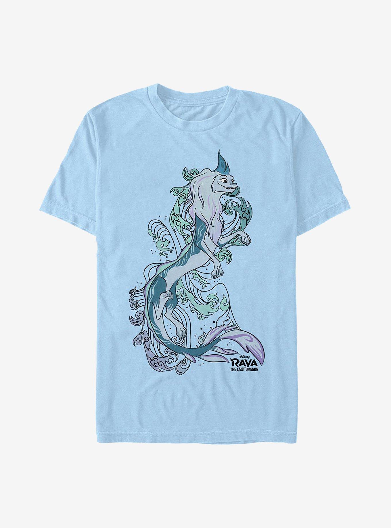 Disney Raya And The Last Dragon Sisu Waves T-Shirt, , hi-res