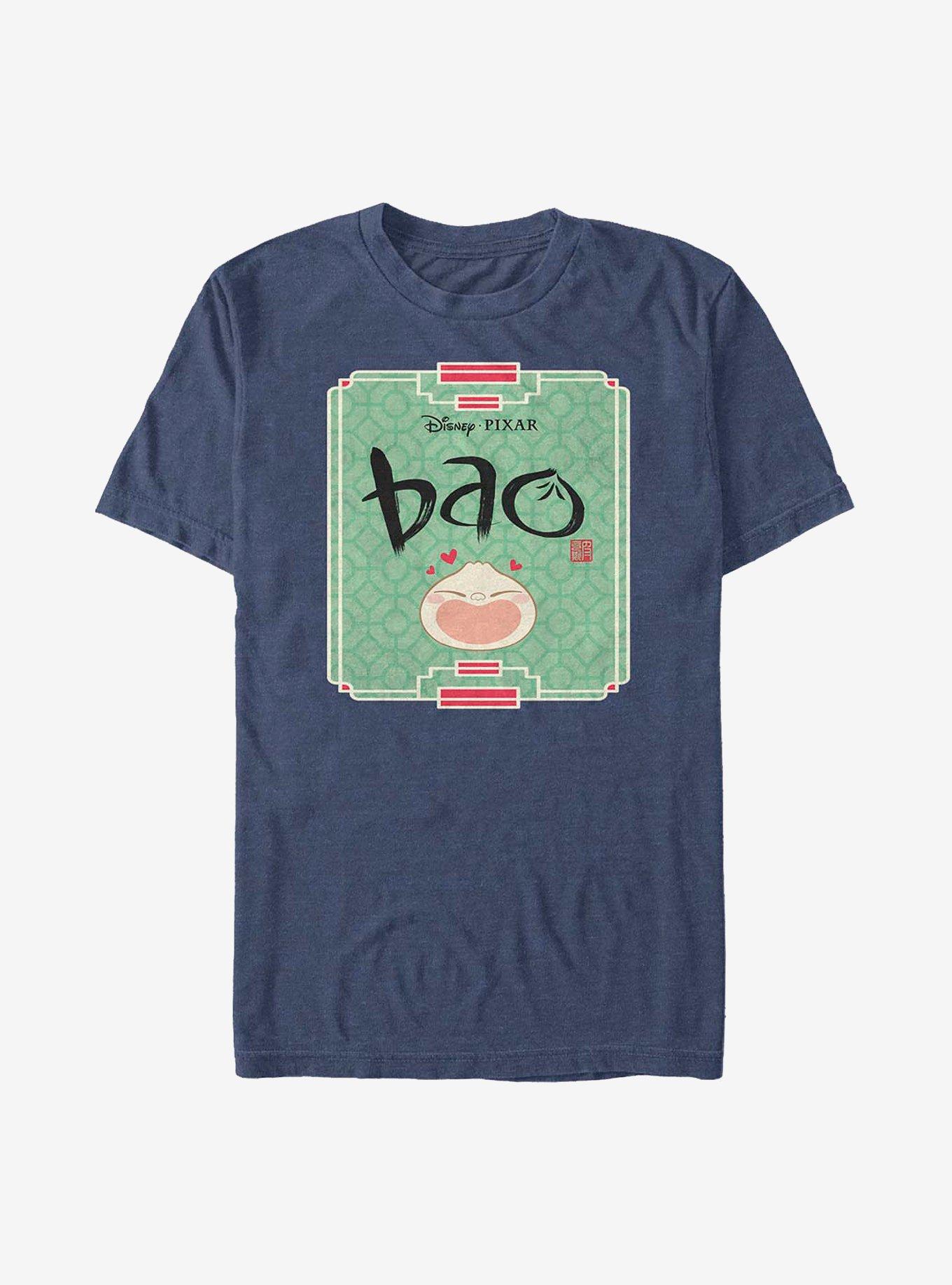 Disney Pixar Bao Poster T-Shirt, NAVY HTR, hi-res