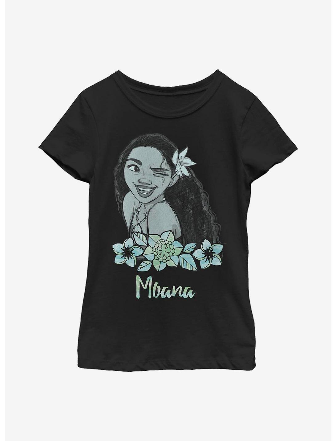 Disney Moana Wayfinder Youth Girls T-Shirt, BLACK, hi-res