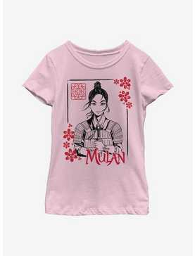 Disney Mulan Ink Line Youth Girls T-Shirt, , hi-res