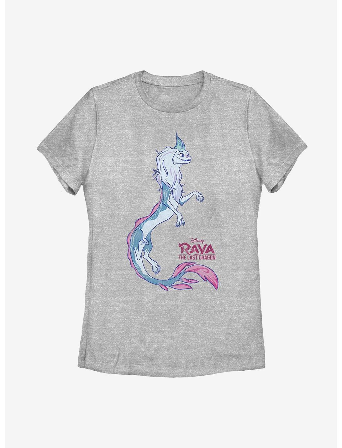 Disney Raya And The Last Dragon Sisu Nerd Womens T-Shirt, ATH HTR, hi-res
