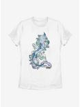 Disney Raya And The Last Dragon Sisu Waves Womens T-Shirt, WHITE, hi-res