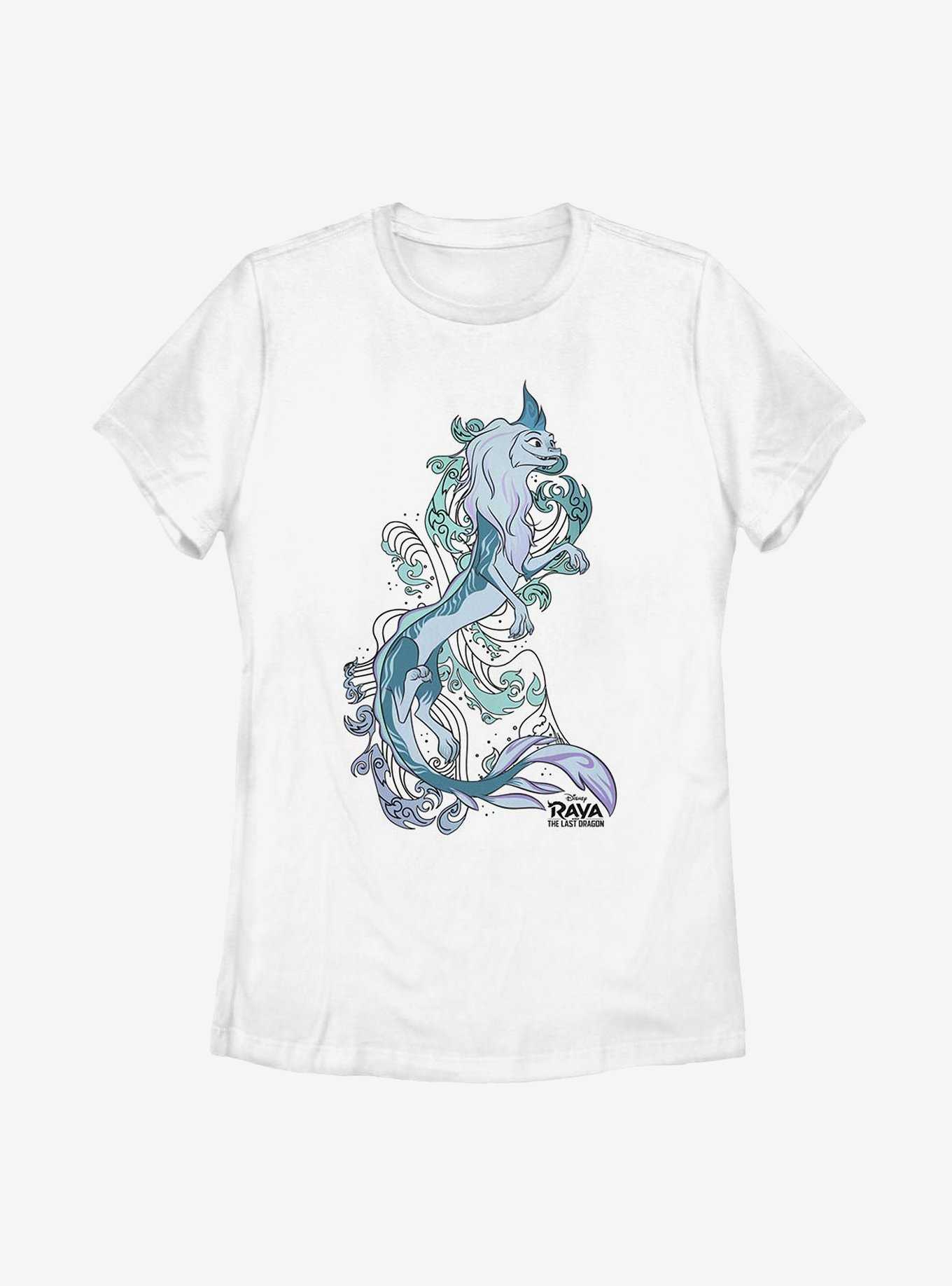 Disney Raya And The Last Dragon Sisu Waves Womens T-Shirt, , hi-res