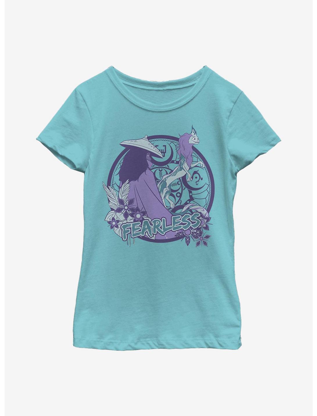 Disney Raya And The Last Dragon Fearless Pair Youth Girls T-Shirt, TAHI BLUE, hi-res