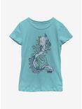 Disney Raya And The Last Dragon Sisu Waves Youth Girls T-Shirt, TAHI BLUE, hi-res