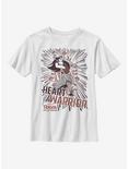 Disney Raya And The Last Dragon Heart Line Youth T-Shirt, WHITE, hi-res