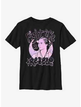 Star Wars Rebel Rose Youth T-Shirt, , hi-res