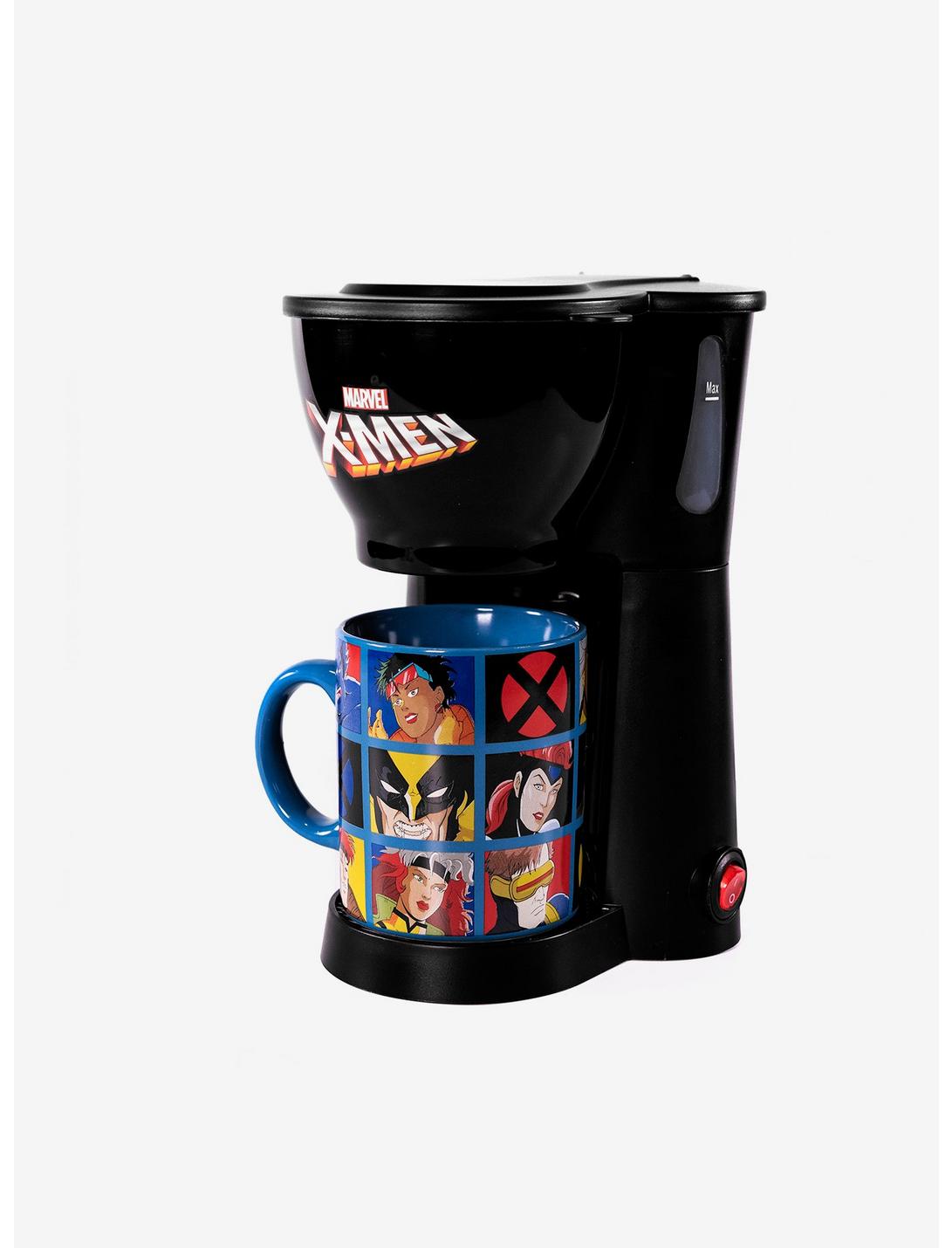 Marvel X-Men Single Cup Coffee Maker With Mug, , hi-res