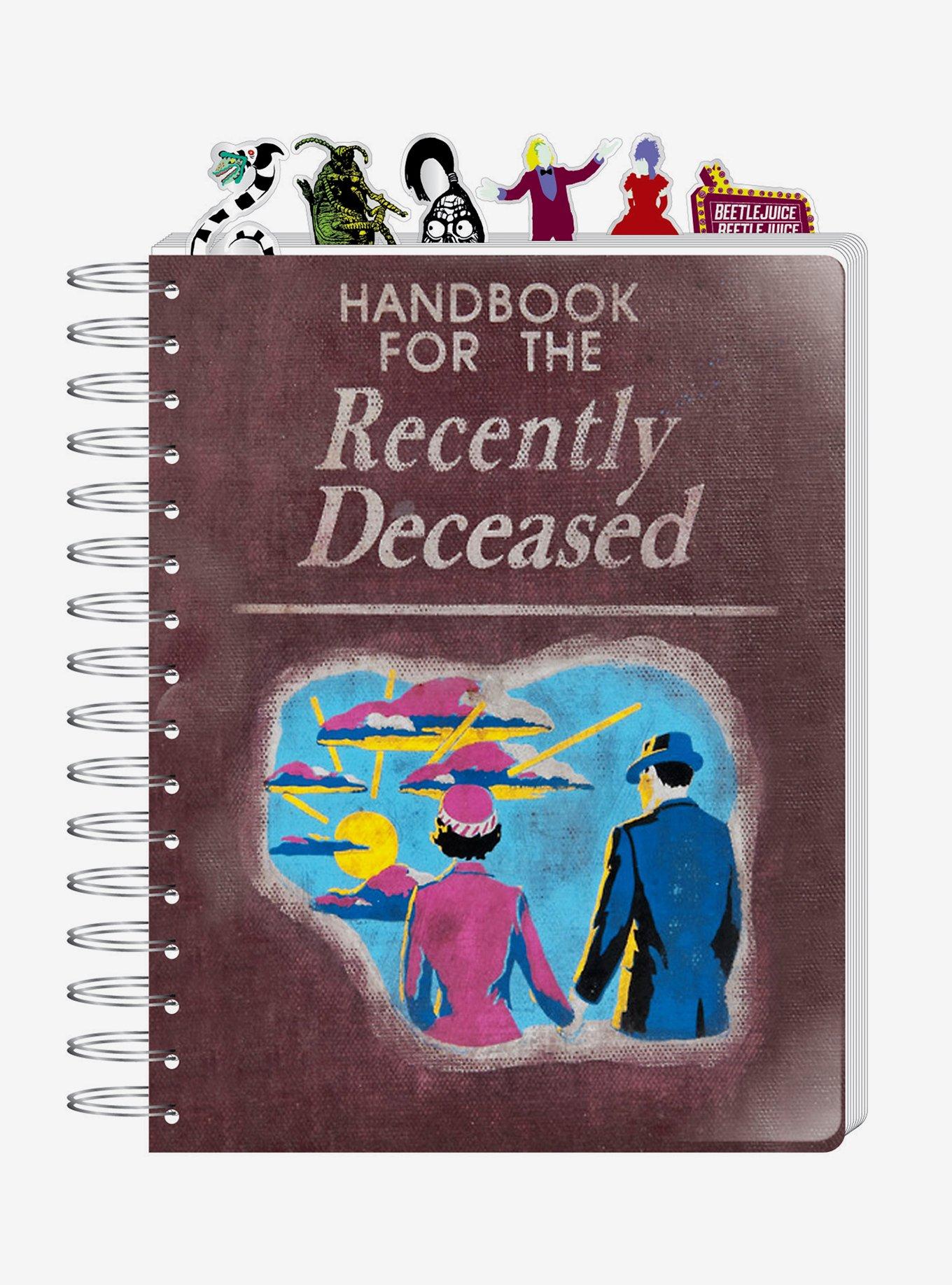 Beetlejuice Handbook For The Recently Deceased Tabbed Journal, , hi-res