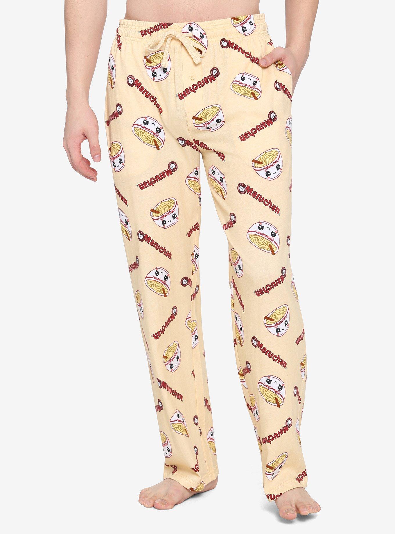 Maruchan Chibi Logo Pajama Pants, MULTI, hi-res