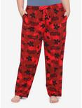 Stranger Things Logo Red Wash Pajama Pants Plus Size, MULTI, hi-res