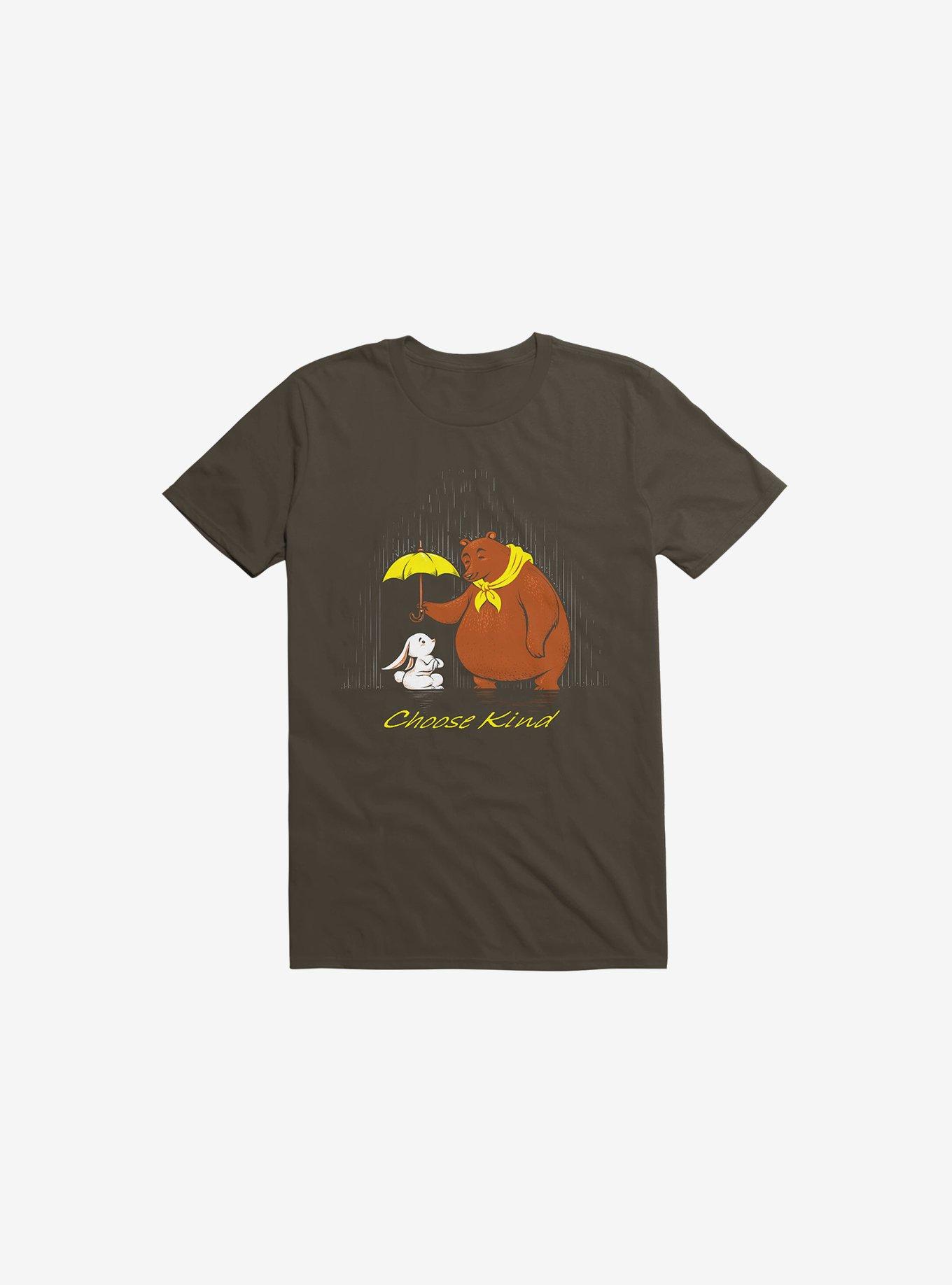 Choose Kind You Matter Brown T-Shirt, , hi-res