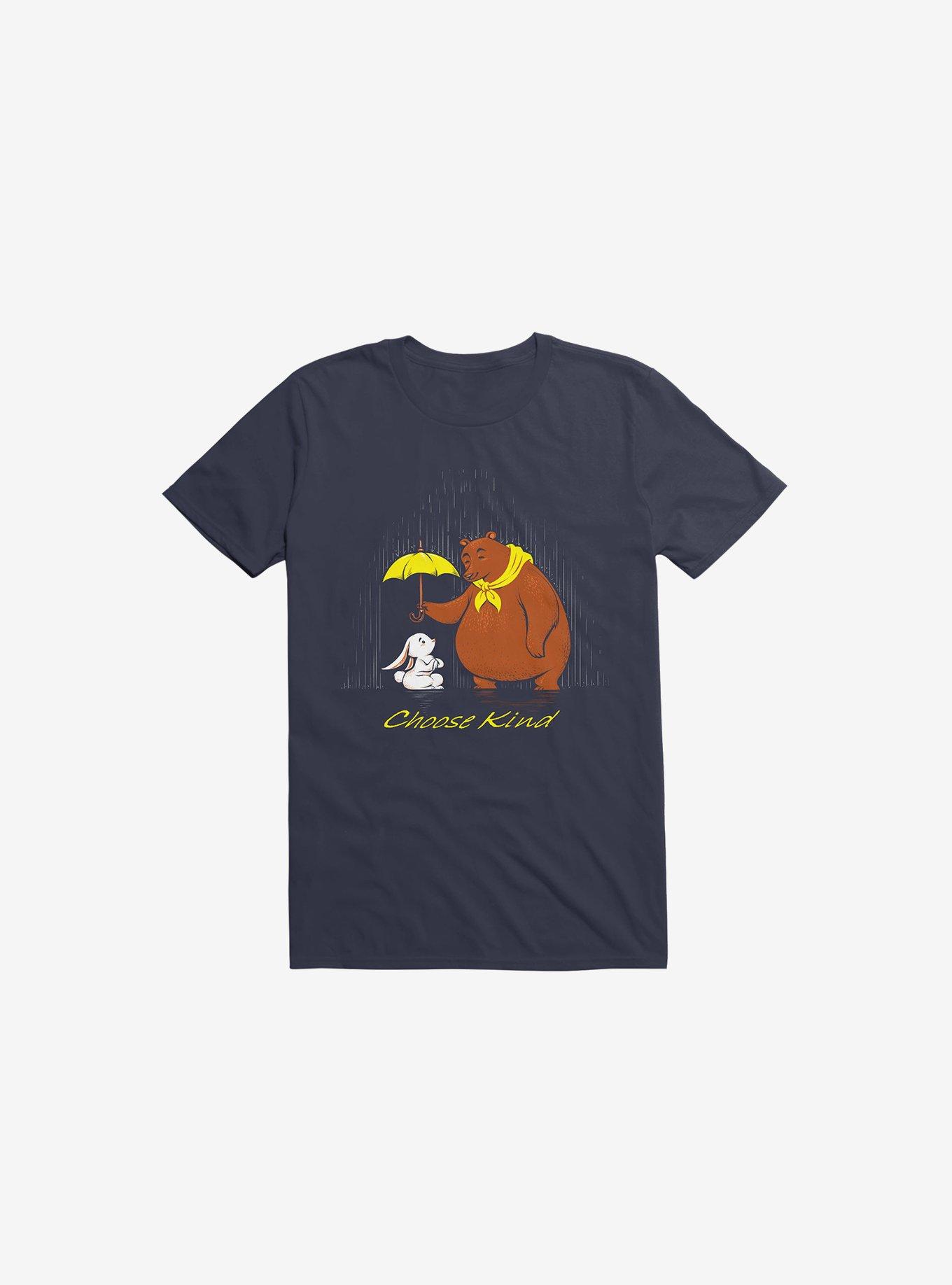 Choose Kind You Matter Navy Blue T-Shirt, NAVY, hi-res