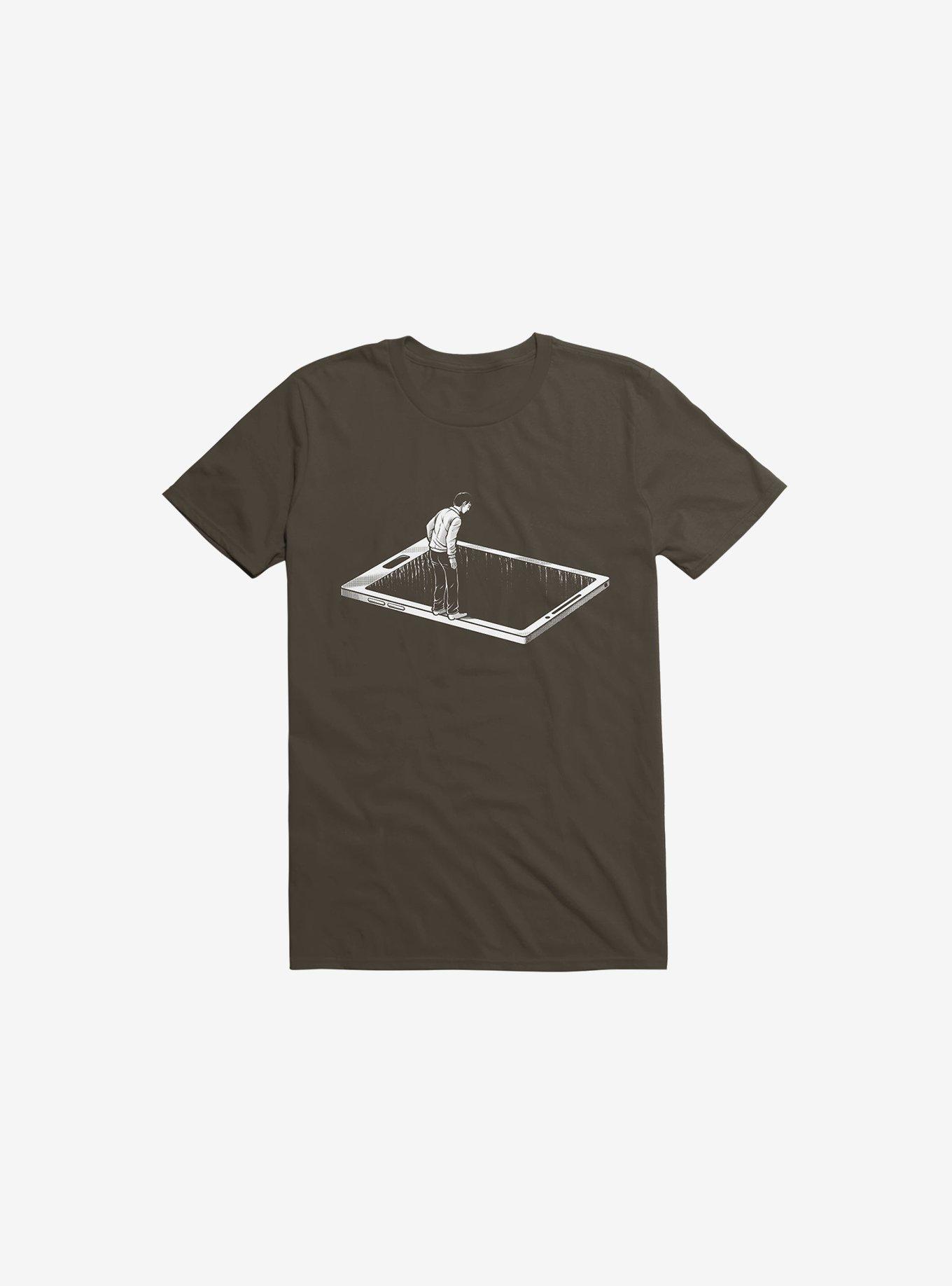 In The Verge Brown T-Shirt, , hi-res