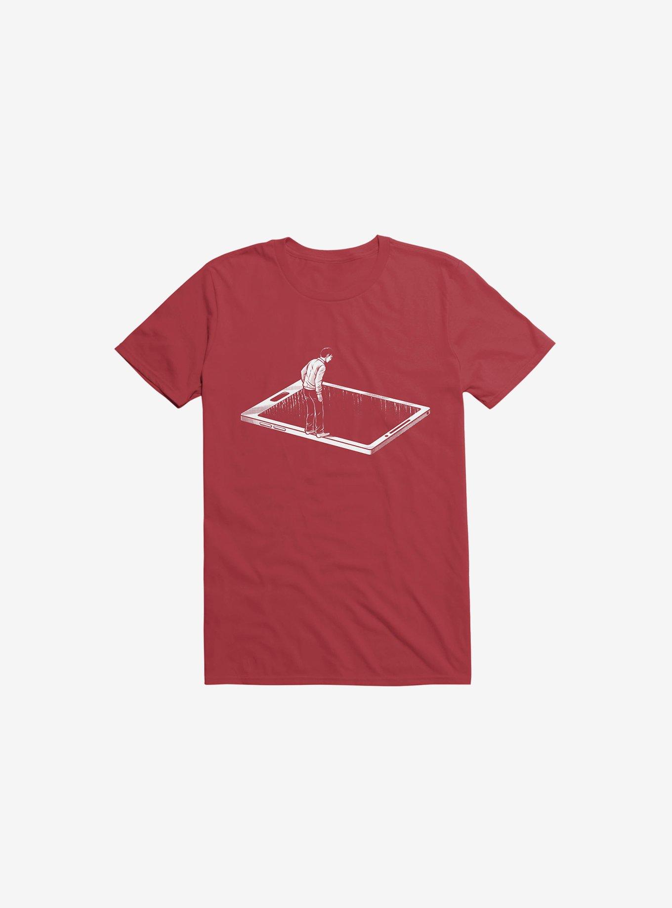 In The Verge Red T-Shirt, , hi-res