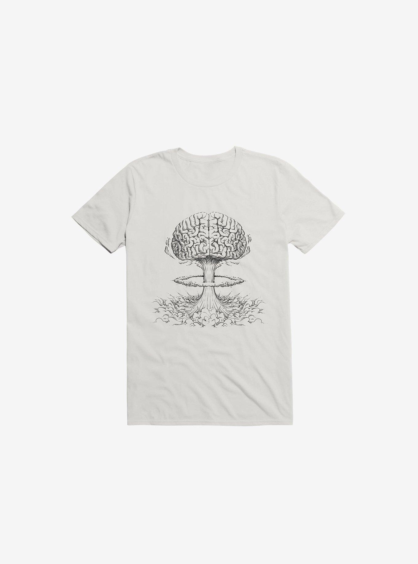 Mind Blowing White T-Shirt, , hi-res