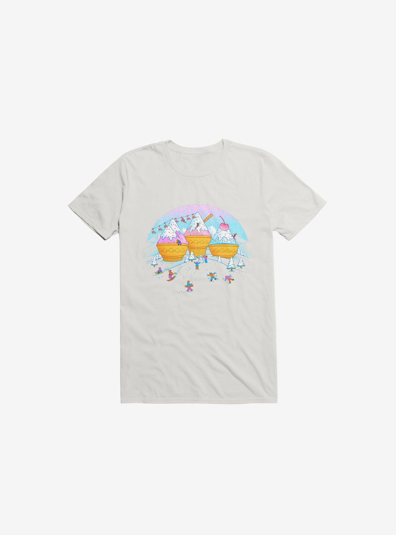 Snow Day T-Shirt, WHITE, hi-res