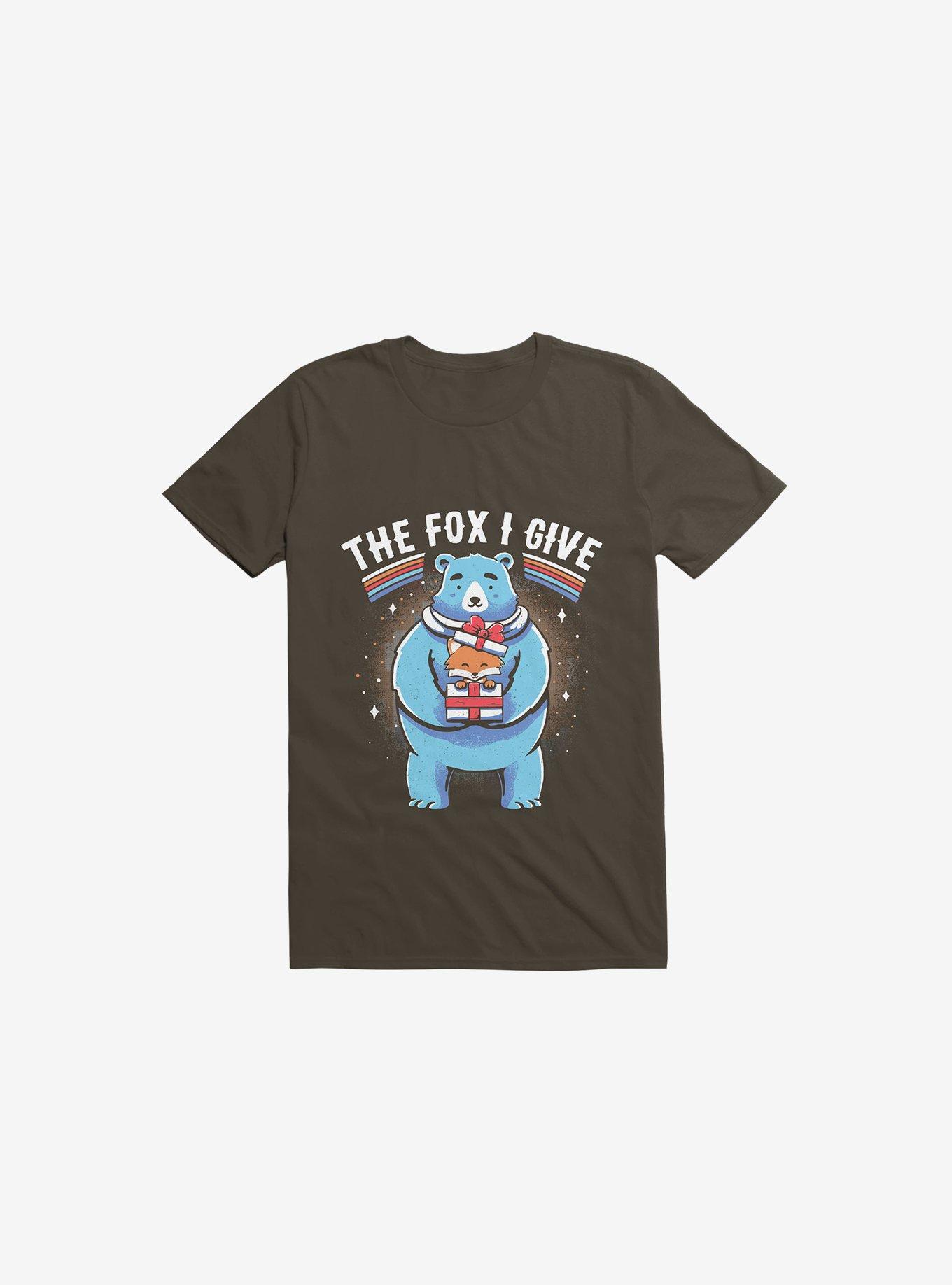 The Fox I Give T-Shirt, BROWN, hi-res