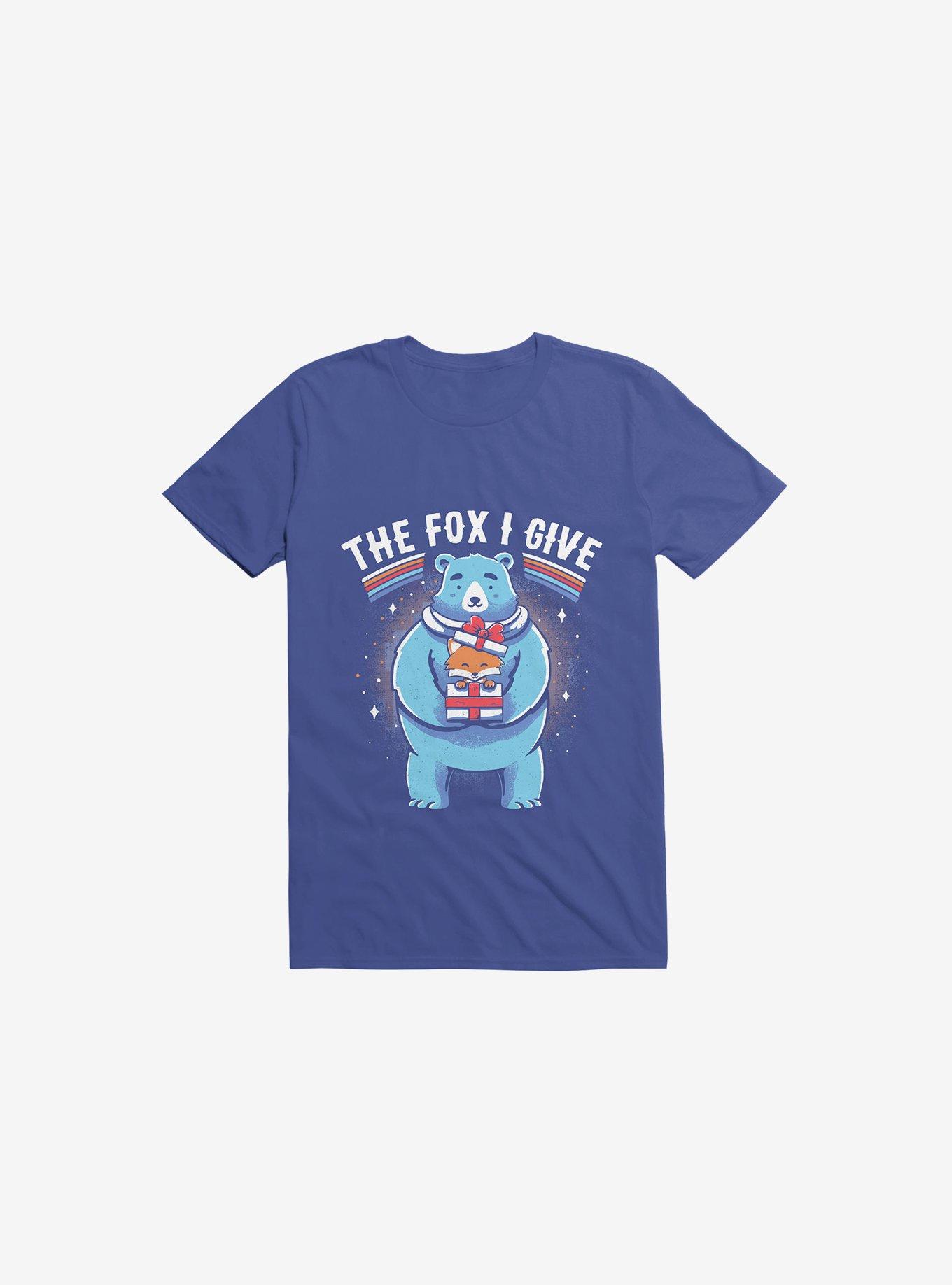 The Fox I Give T-Shirt, ROYAL, hi-res