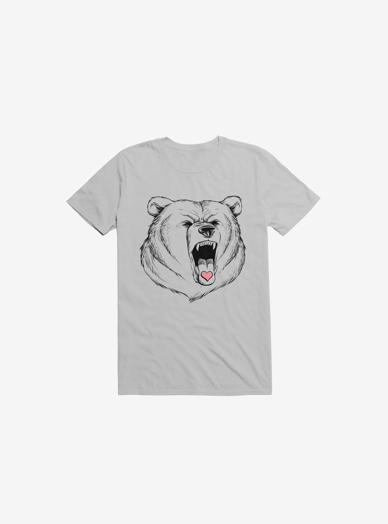 Universal Language Bear Love T-Shirt, ICE GREY, hi-res