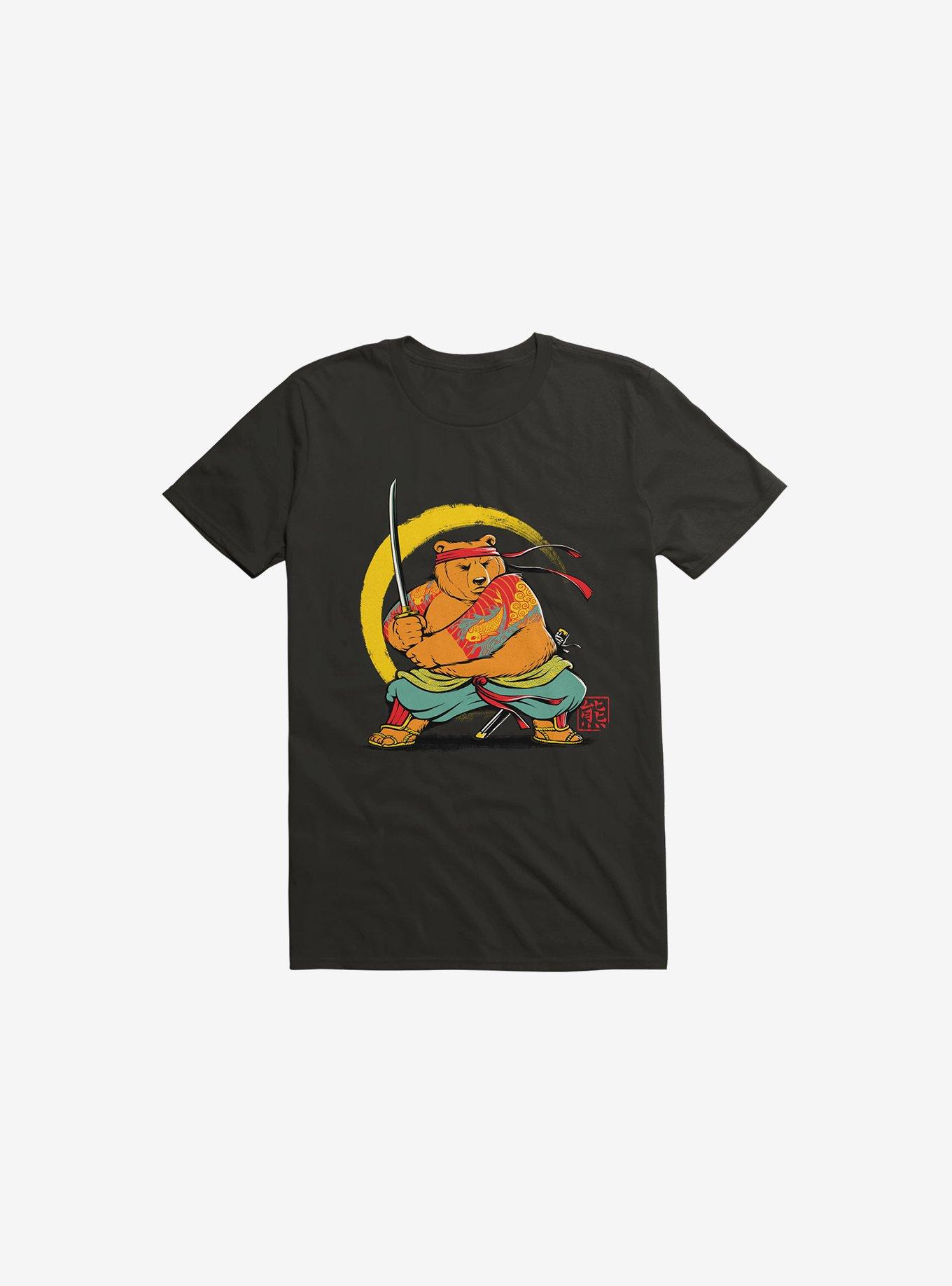 Yakuza Bear Samurai T-Shirt, , hi-res
