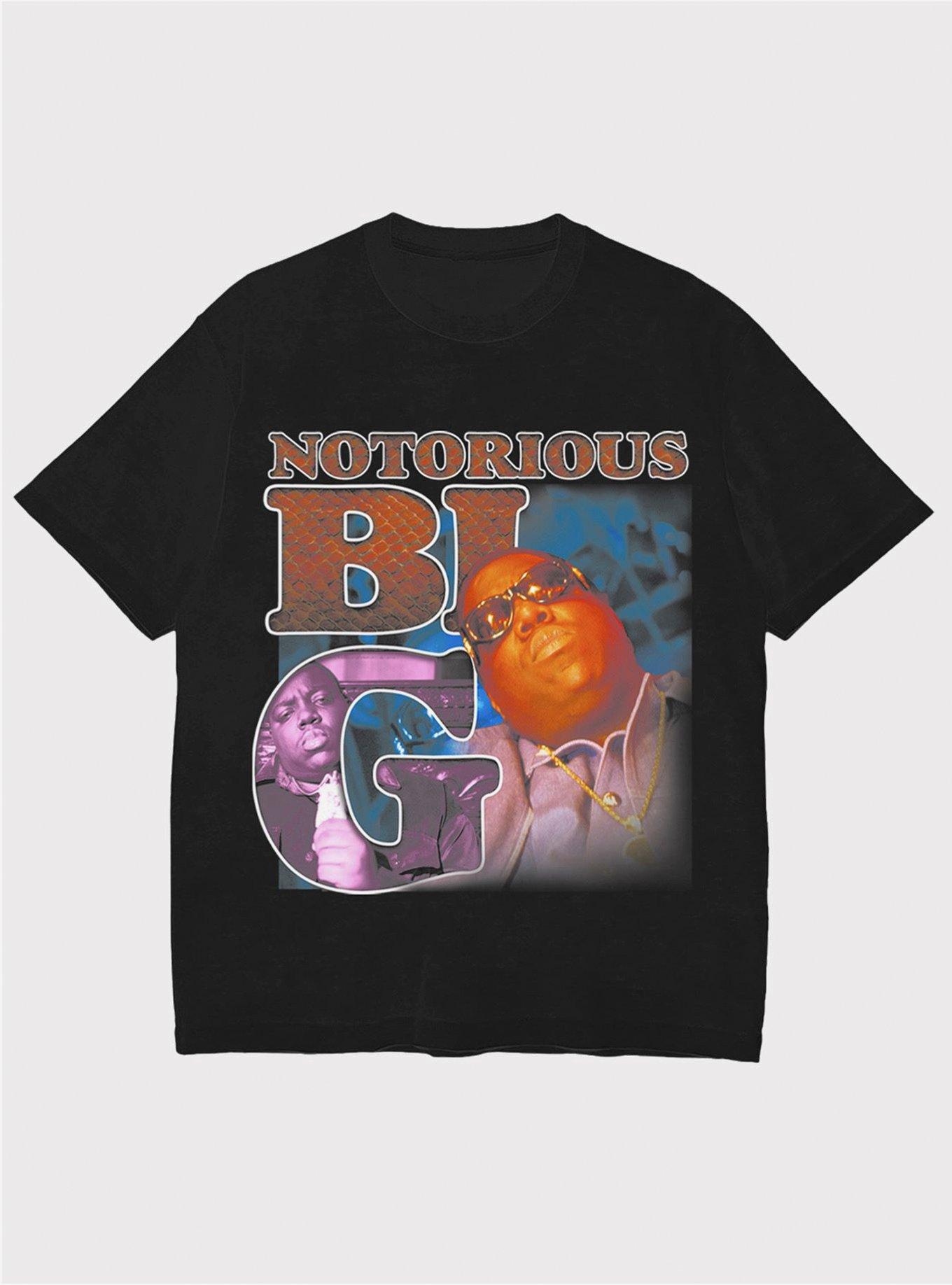 The Notorious B.I.G. 90s Wash Girls T-Shirt, BLACK, hi-res