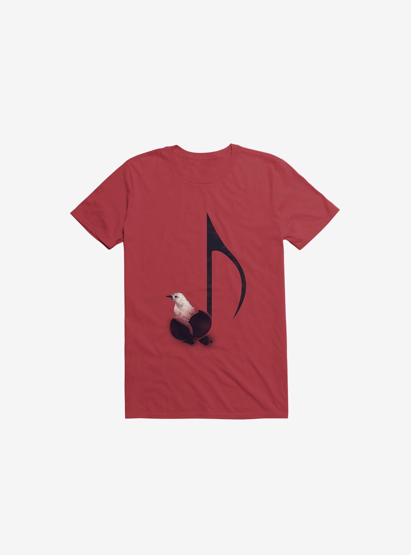 Born To Sing Red T-Shirt, , hi-res