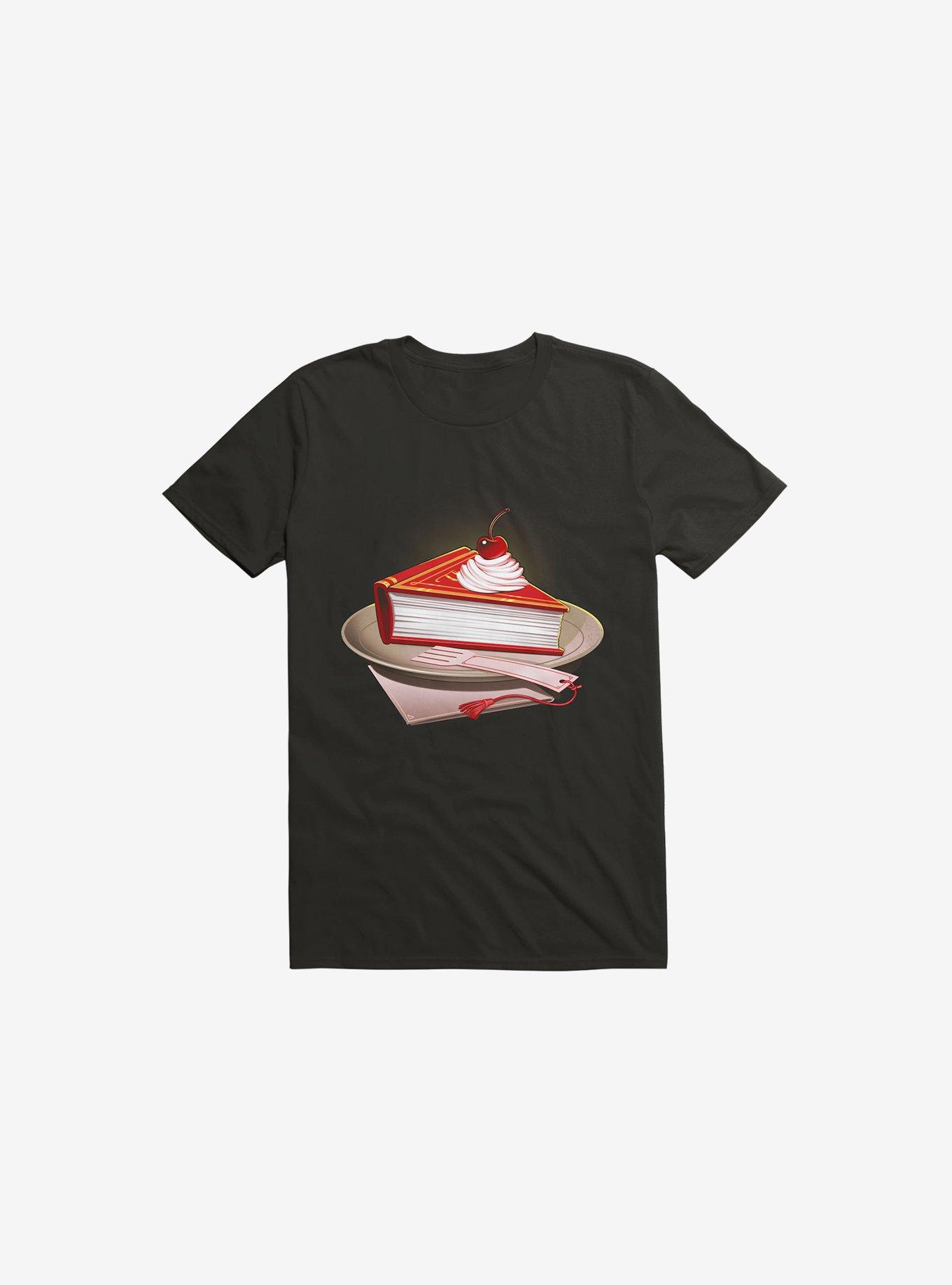 Food For The Brain Black T-Shirt, BLACK, hi-res