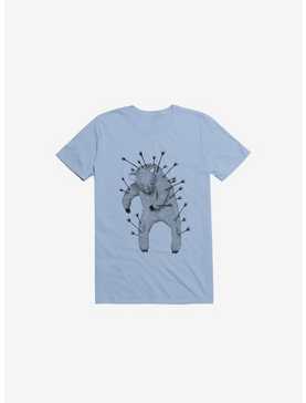 Life And Love Bear Light Blue T-Shirt, , hi-res
