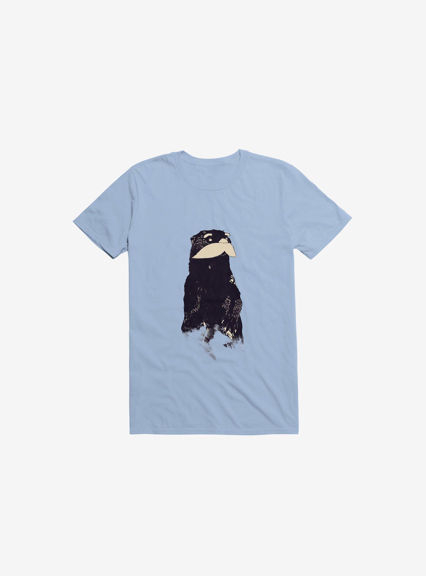 An Other Moustache T-Shirt, LIGHT BLUE, hi-res