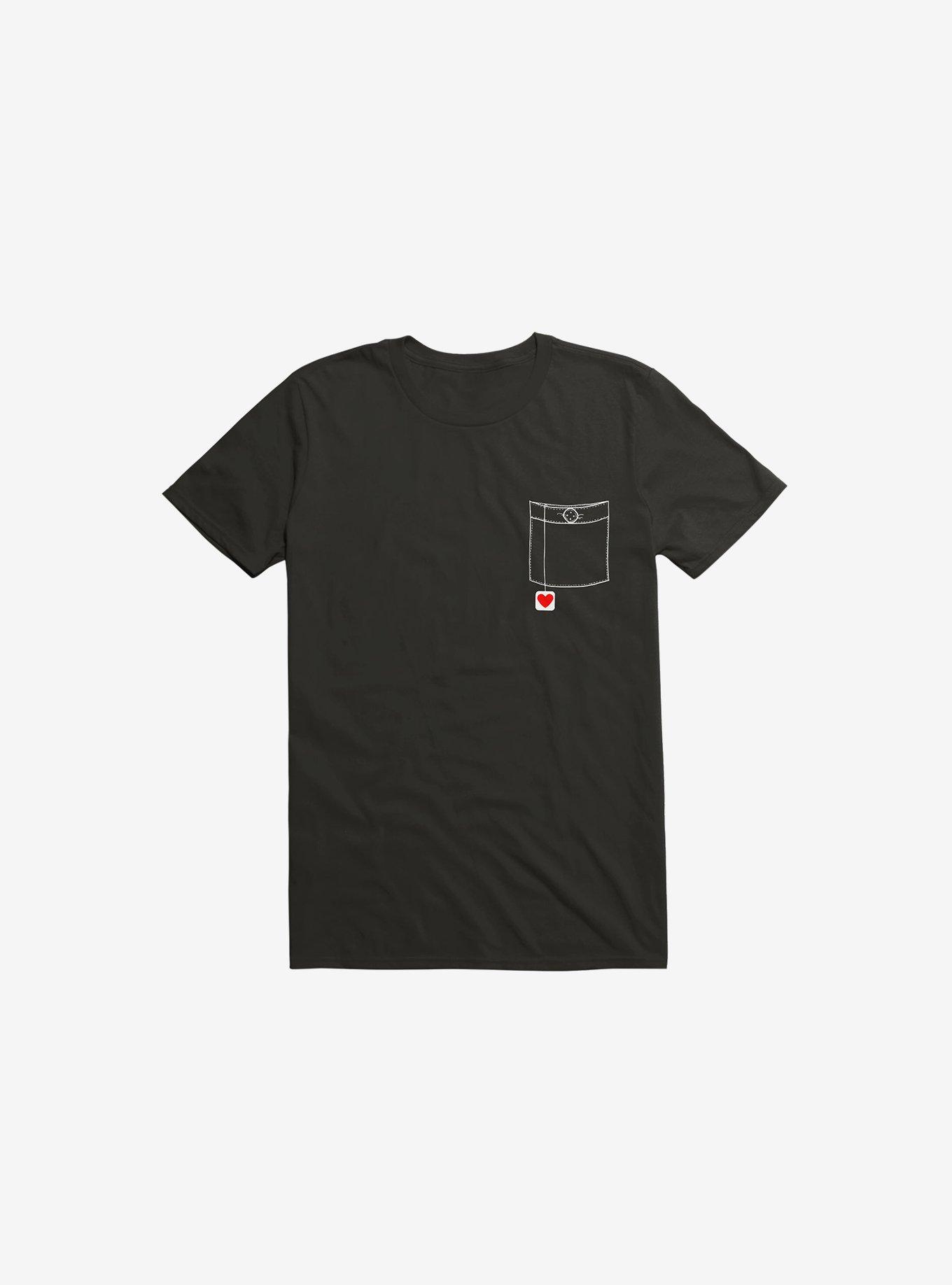 Pocket Full Of Love T-Shirt, BLACK, hi-res
