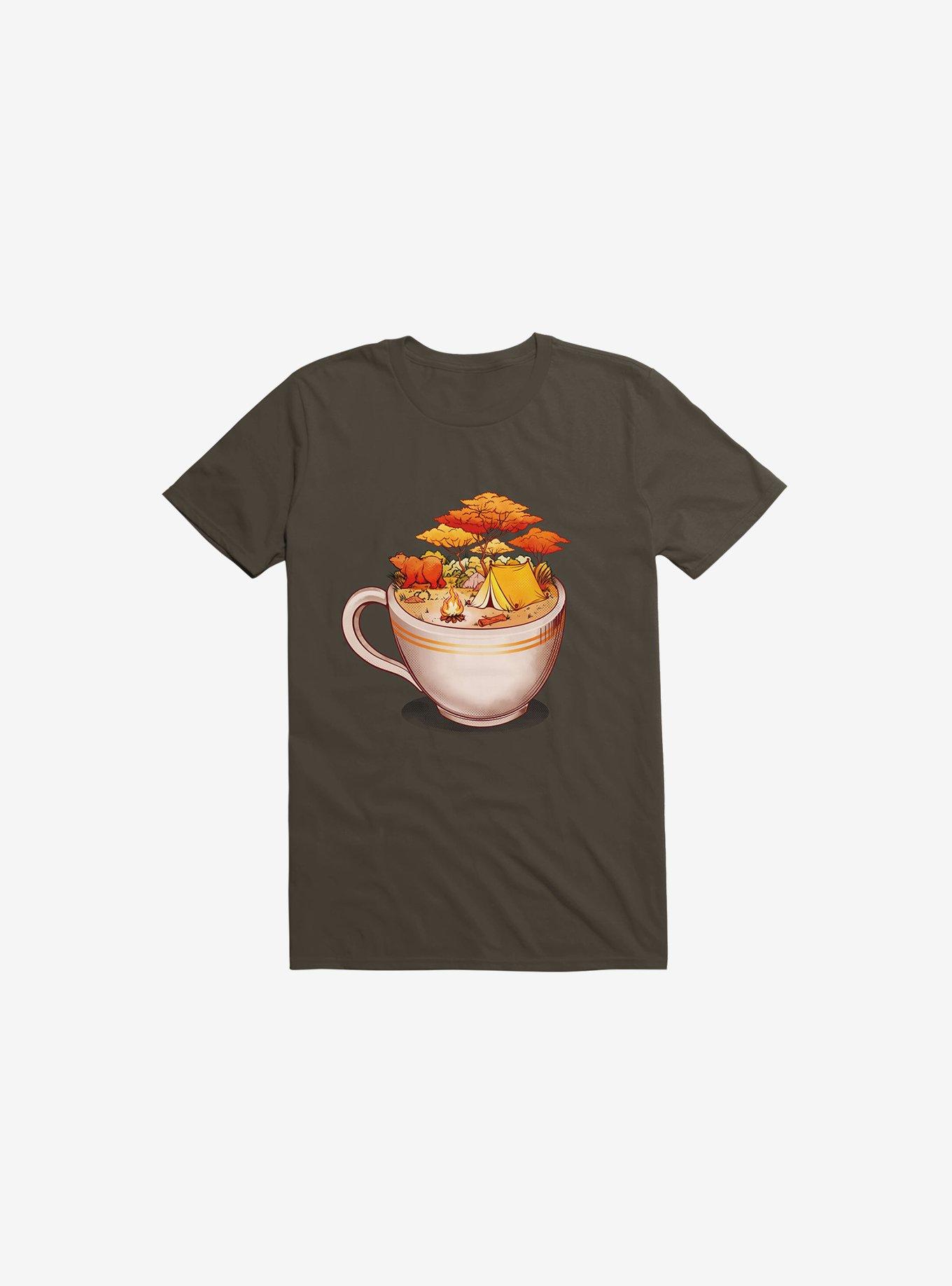 A Sip Of Cabin Nature T-Shirt, BROWN, hi-res