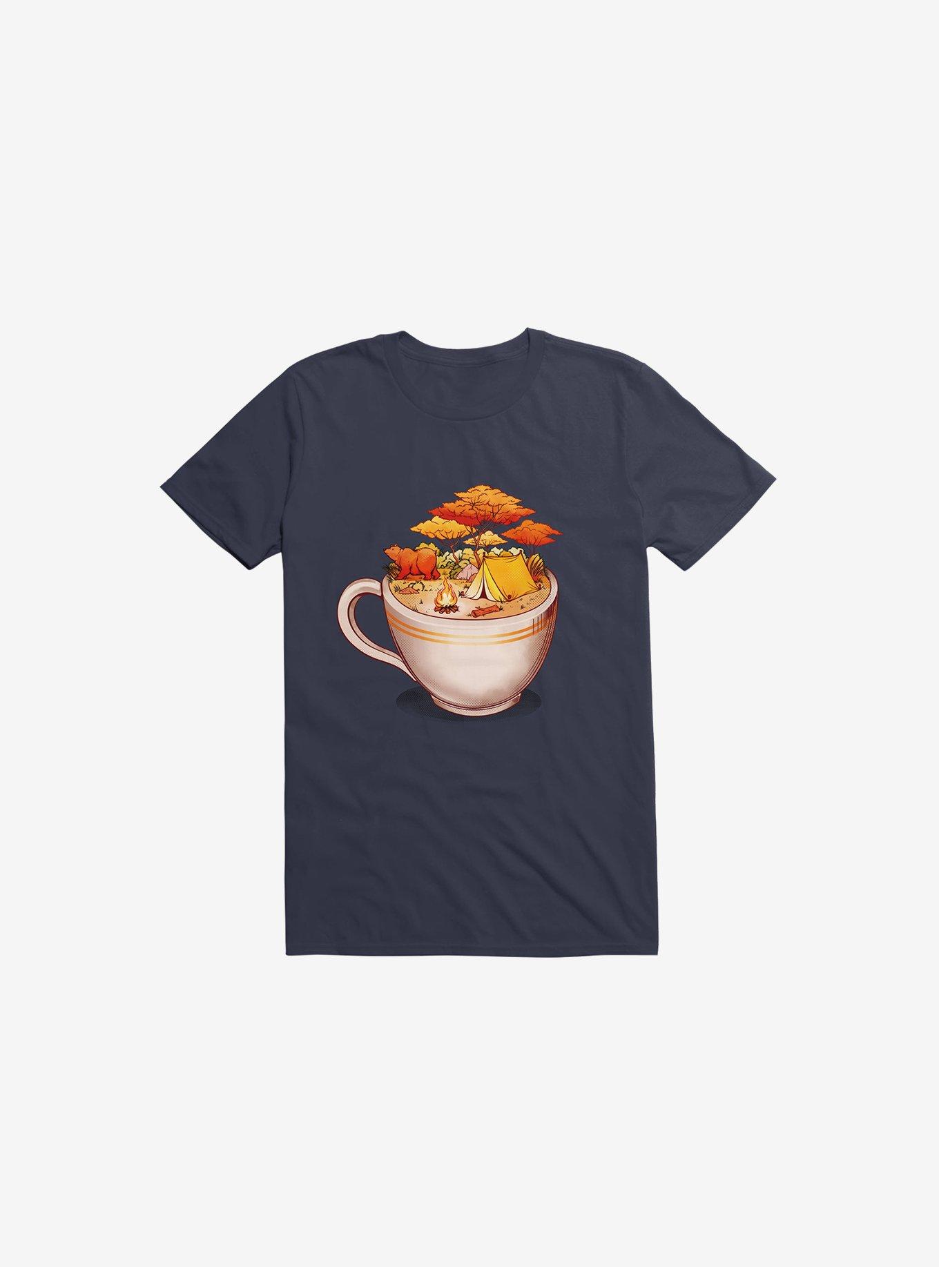 A Sip Of Cabin Nature T-Shirt, NAVY, hi-res