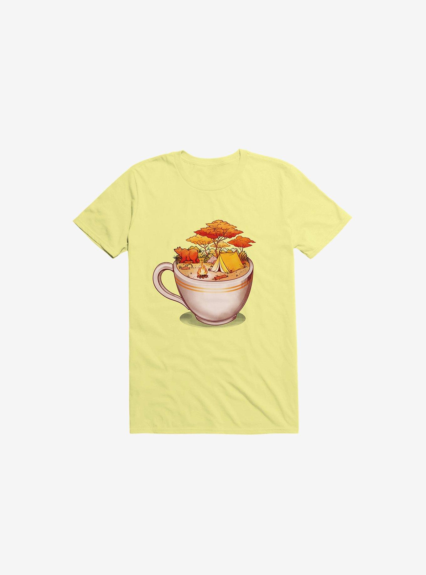 A Sip Of Cabin Nature T-Shirt, CORN SILK, hi-res