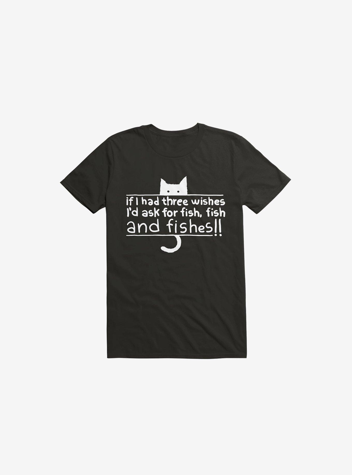 Wishes T-Shirt, BLACK, hi-res
