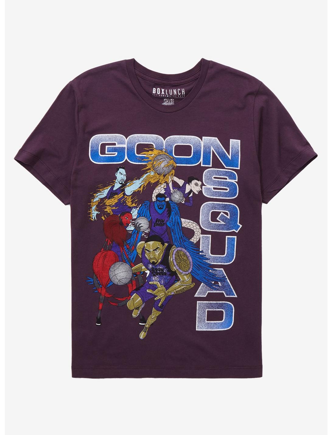Space Jam: A New Legacy Goon Squad T-Shirt - BoxLunch Exclusive, PURPLE, hi-res