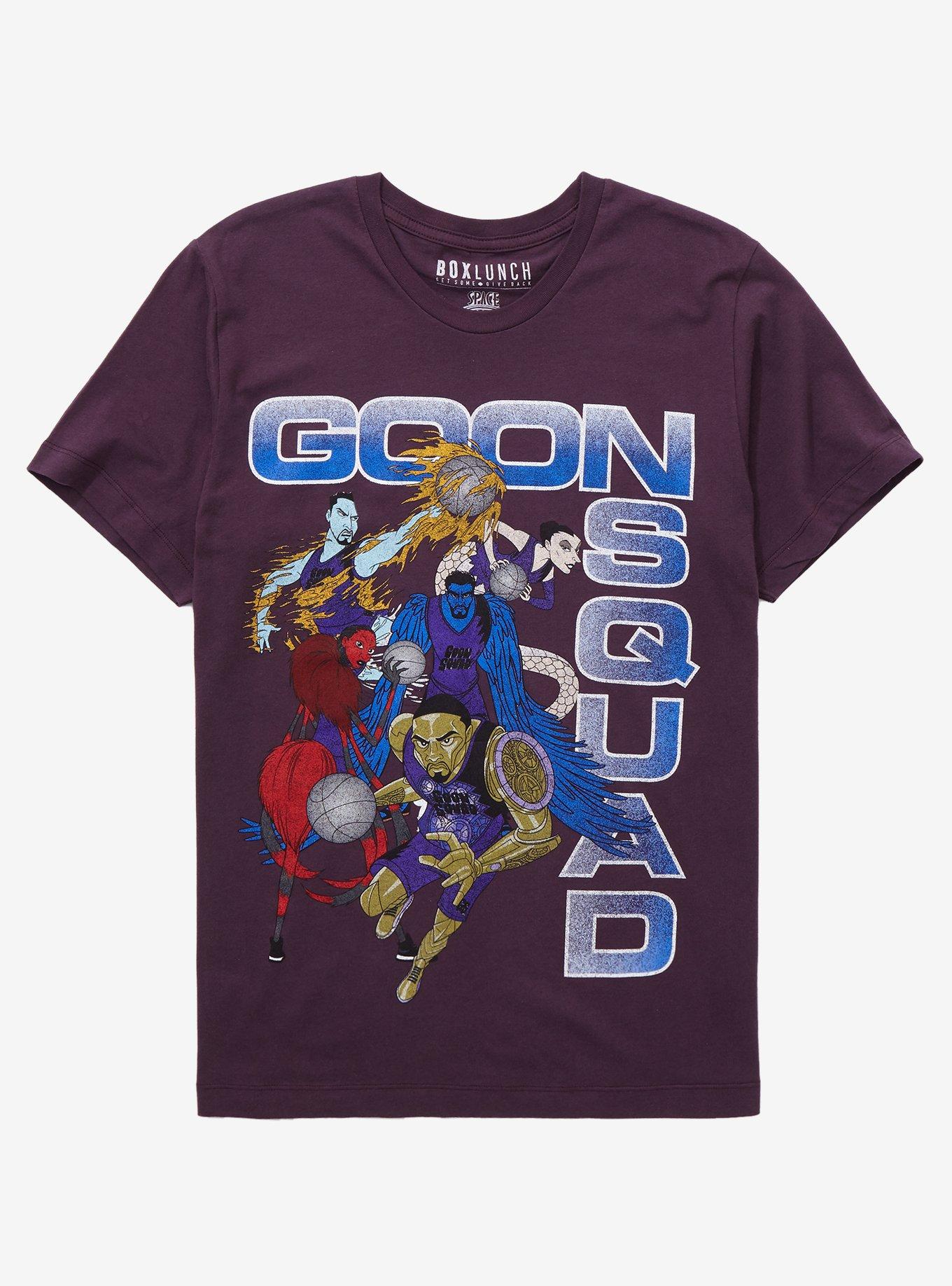 Space Jam: A New Legacy Goon Squad T-Shirt - BoxLunch Exclusive, PURPLE, hi-res