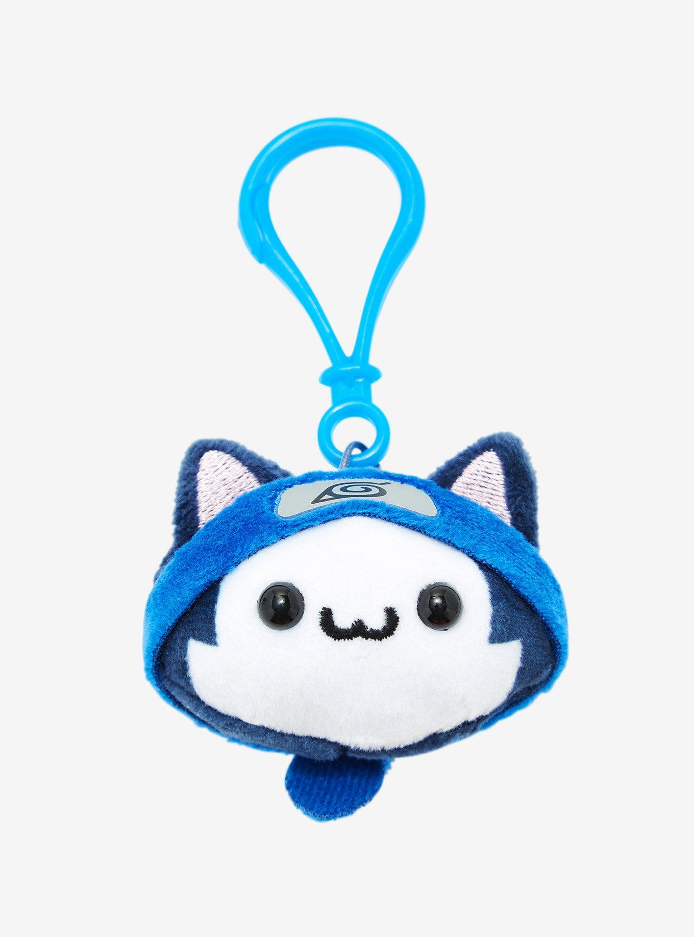 Nyaruto Sasuke Uchiha Plush Bag Clip - BoxLunch Exclusive, , hi-res